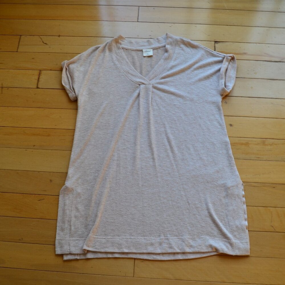 Soma Cozyluxe Short-Sleeve Pajama Top Size S